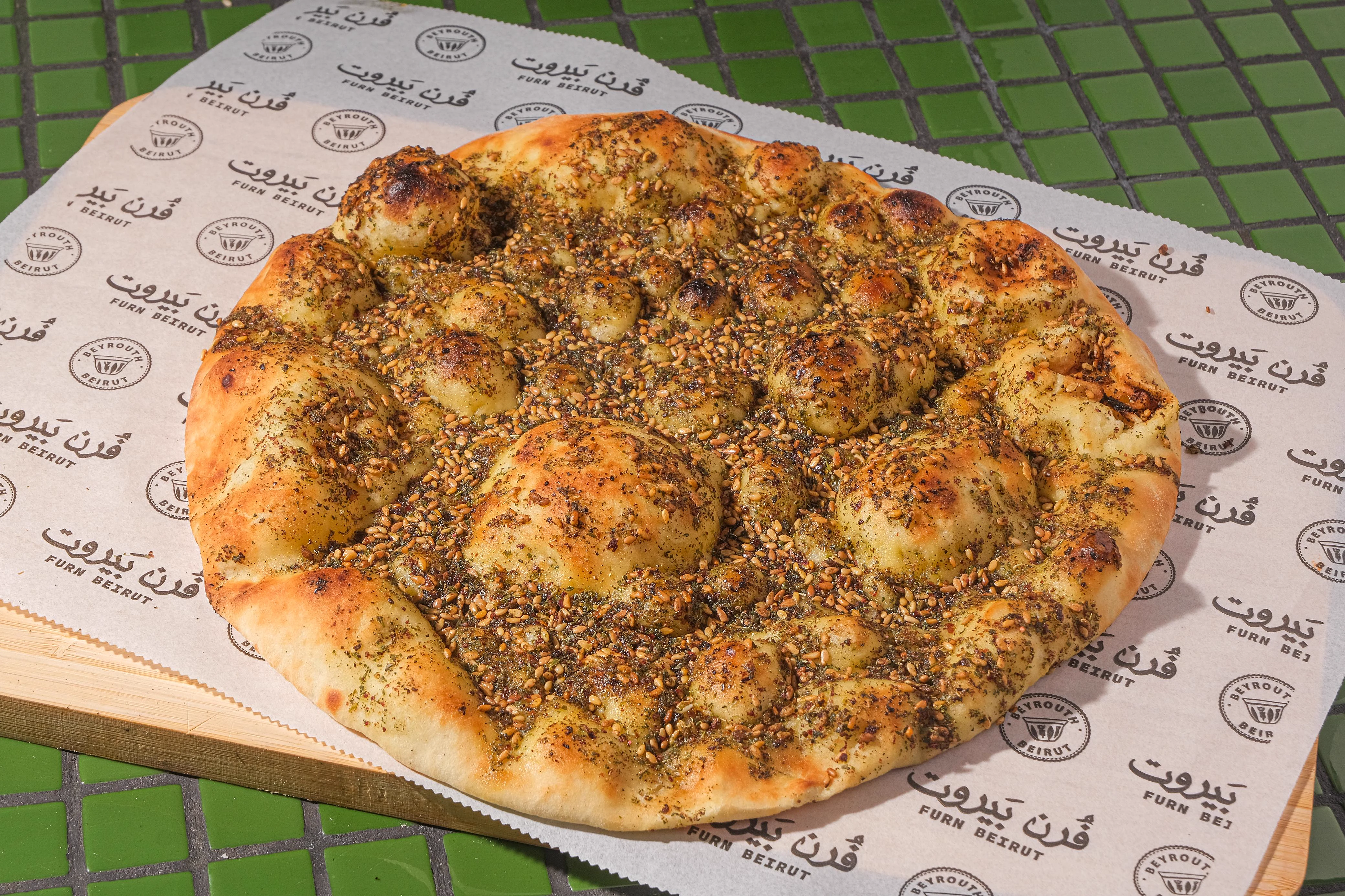 Zaatar manakish